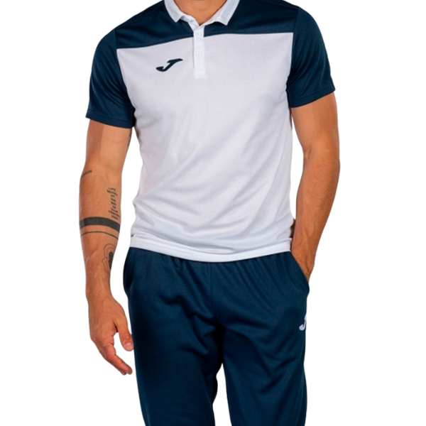 POLO SHIRT HOBBY II NAVY-WHITE S/S